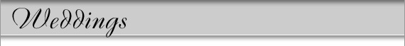 Weddings